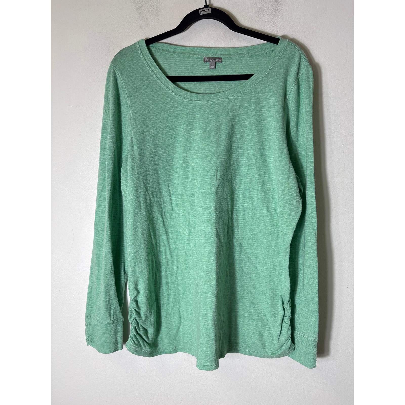 Talbots Green Long Sleeve Tee Shirt Sz Xl